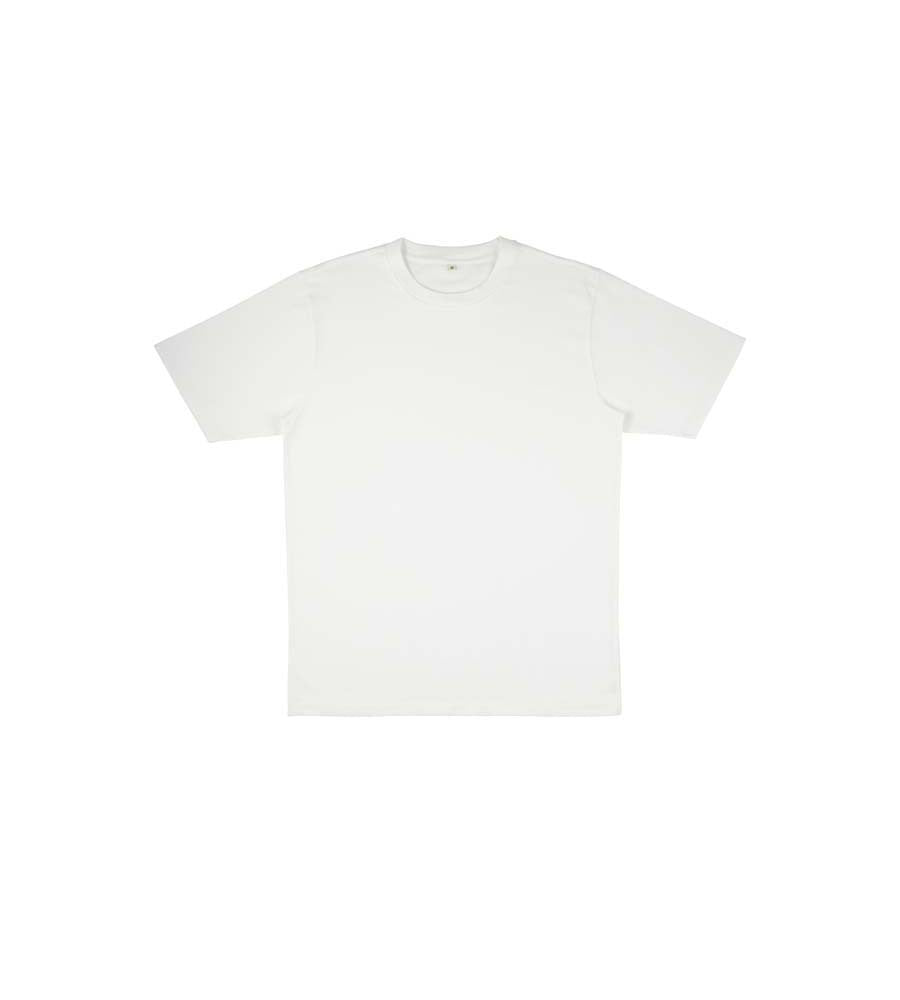 EarthPositive Unisex Oversized Heavy T-Shirt | STONE WASH WHITE